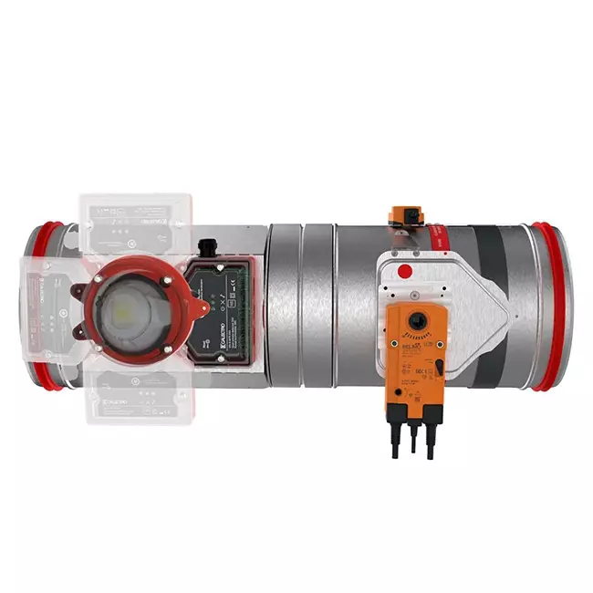 Rooksensor 24V voor ronde brandklep 560 mm - E-FDC A SSA D560 24
