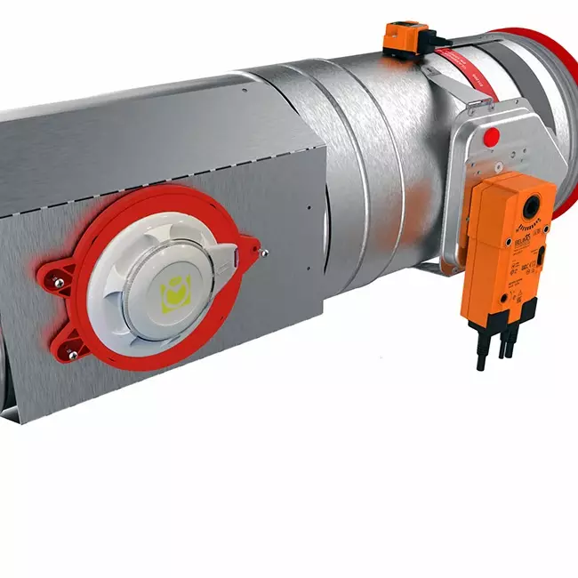 Rooksensor 24V voor ronde brandklep 560 mm - E-FDC A SSA D560 24