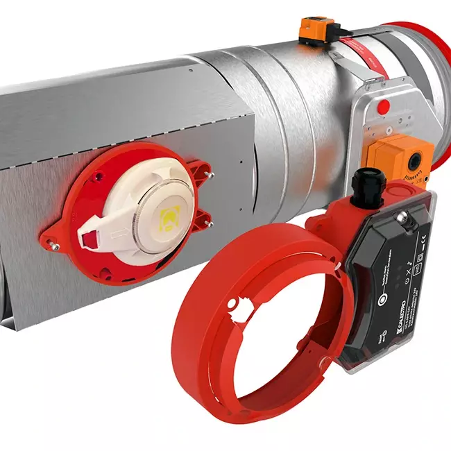 Rooksensor 24V voor ronde brandklep 560 mm - E-FDC A SSA D560 24