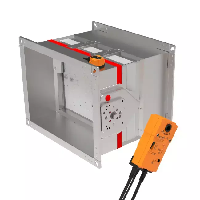 Brandklepservomotor 230V, 18 Nm, open/dicht - E-BF230T