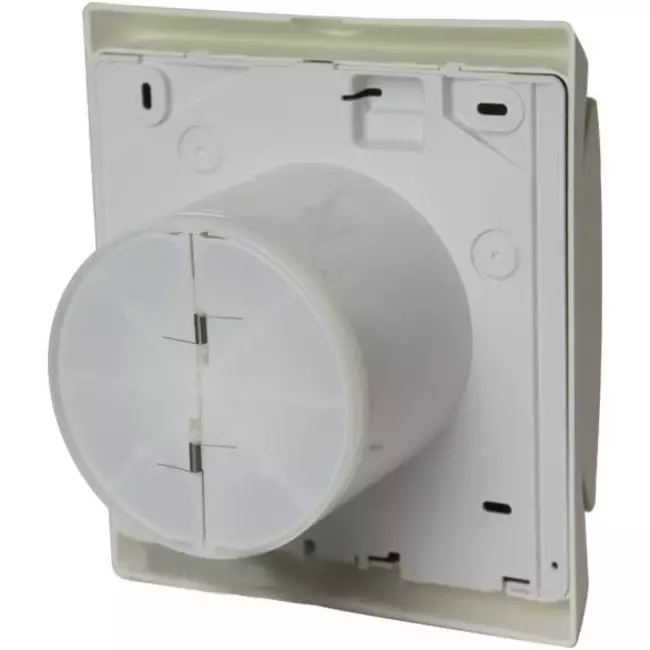 Itho Daalderop badkamerventilator Ø100 mm- wit met timer en vochtsensor BTV-N203 HT