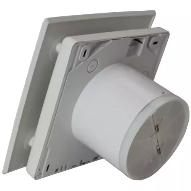 Itho Daalderop badkamerventilator Ø100 mm- wit met timer en 2 snelheden BTV-ssst T