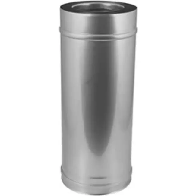 Concentrische diameter 100 - 150 mm buis L300 I316L/I304 (D0,5/0,5) (incl. afdichtingsrubbers binnenbuis)