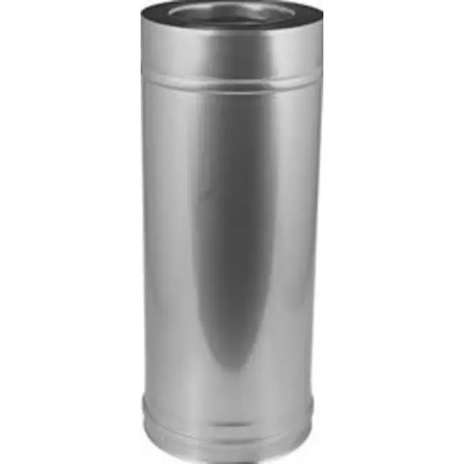 Conduit diamètre concentrique 60 - 100 mm L300 I316/I304 (D0,5/D0,5) ( joints d'étanchéité conduit interne inclus)