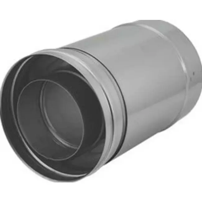 Concentrische diameter  60 - 100 mm schuifstuk I316L/I304 (D0,5/D0,5) (incl. afdichtingsrubbers binnenbuis)