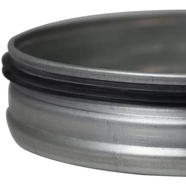 Spiro deksel Ø 315mm voor spirobuis - Gegalvaniseerd