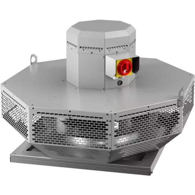 Dakventilator horizontaal metaal - DHL 450 EC RK 01