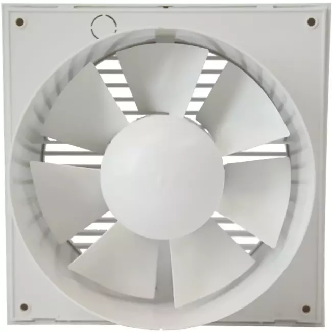 Badkamer ventilator Ø 150 mm Wit met timer en vochtsensor - EE150HT