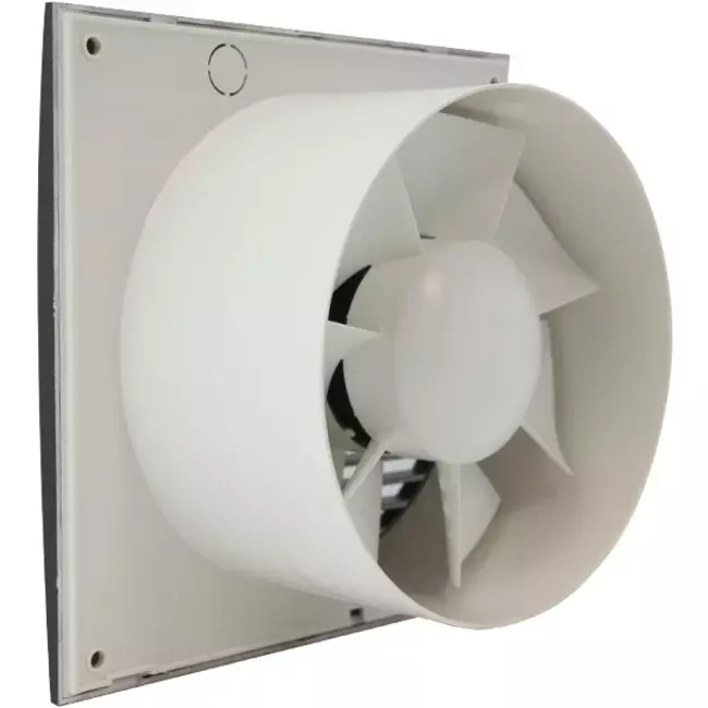 Badkamerventilator Ø 100 mm Antraciet - standaard EE100A