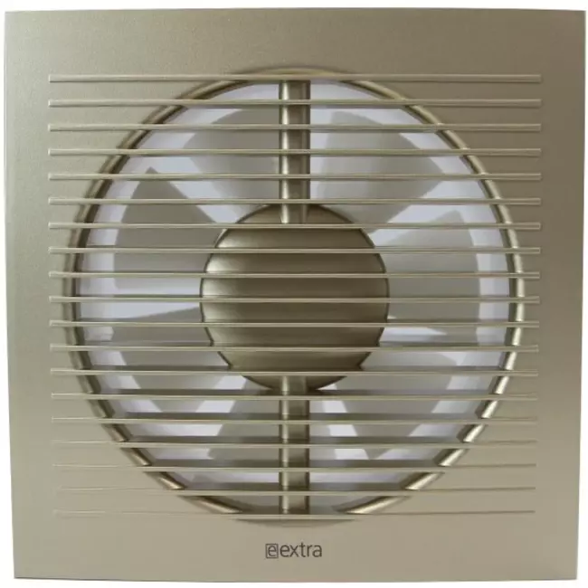 Badkamer ventilator Ø 125 mm Goud met timer en vochtsensor - EE125HTG