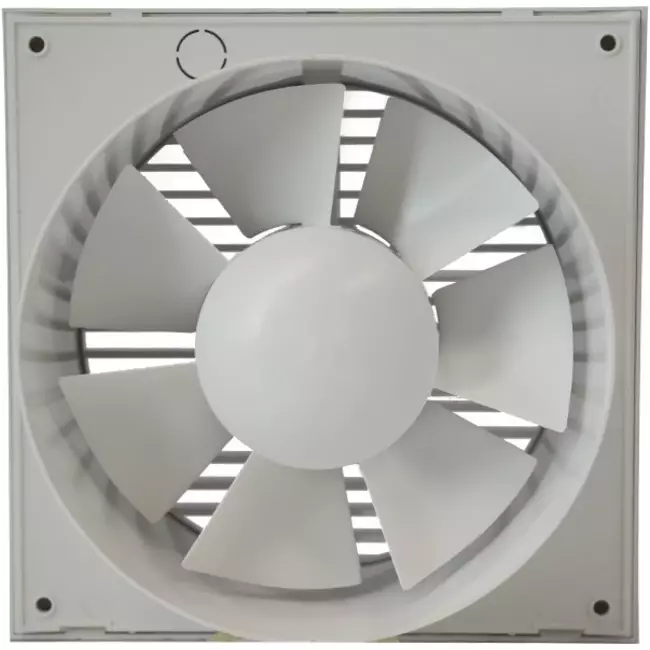 Badkamerventilator Ø 100 mm Zilver - standaard EE100S