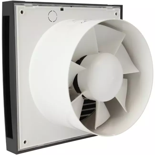 Badkamer ventilator Ø 150 mm antraciet - design EET150A