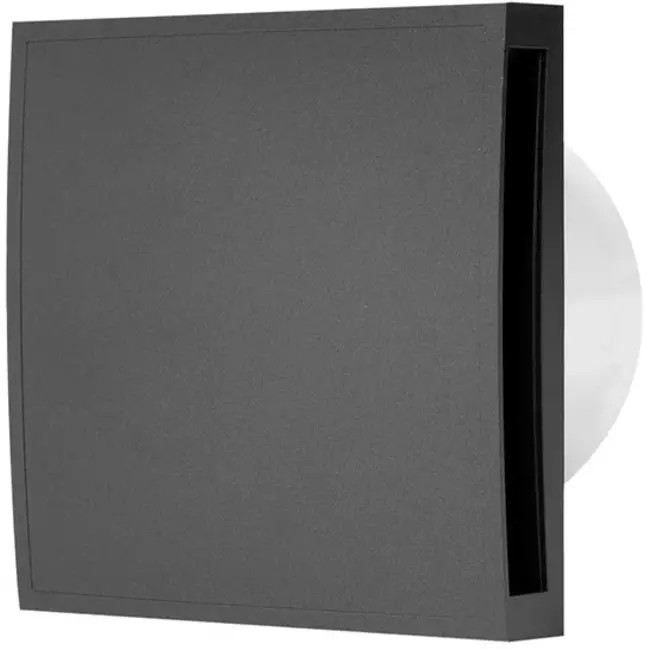 Badkamer ventilator Ø 150 mm antraciet - design EET150A