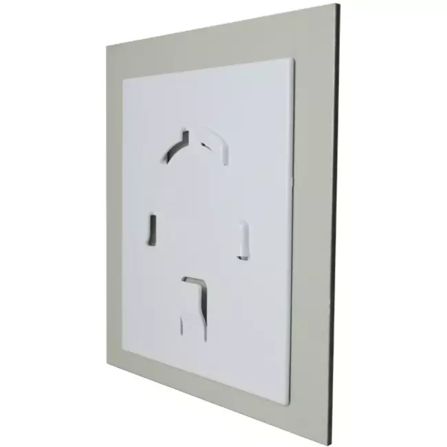 Air Roxy badkamerventilator met aansluitdiameter 125 mm met timer en vertraagde start - front goud aluminium