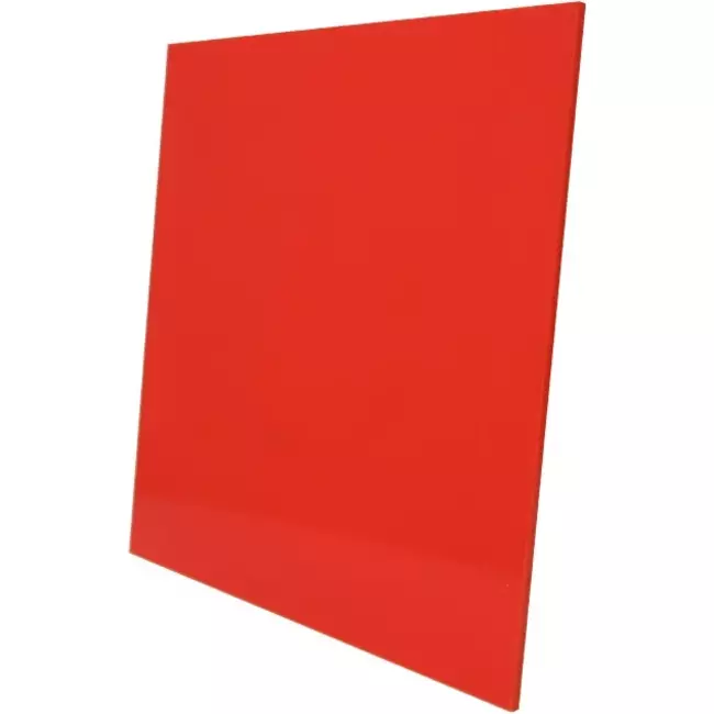 Air Roxy badkamerventilator met aansluitdiameter 125 mm - kunststof front rood