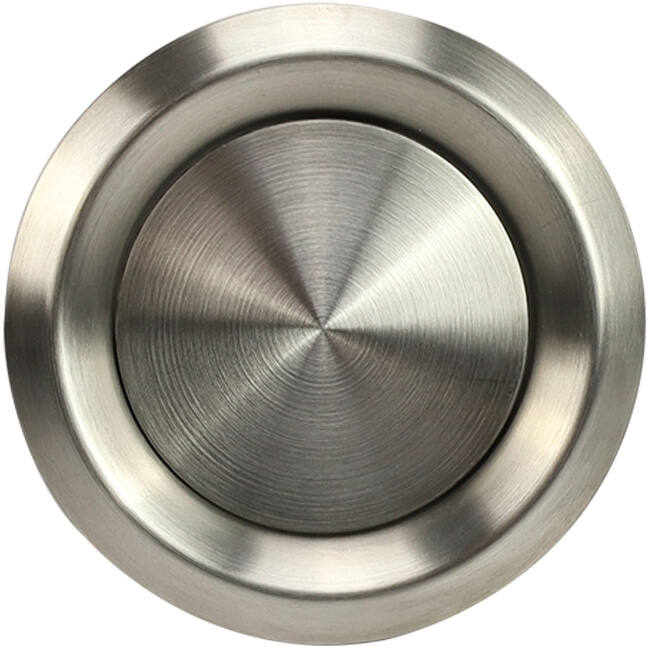 Vanne de ventilation en acier inoxydable 160mm entrée et sortie fixe avec ressorts de friction - DVI-C160