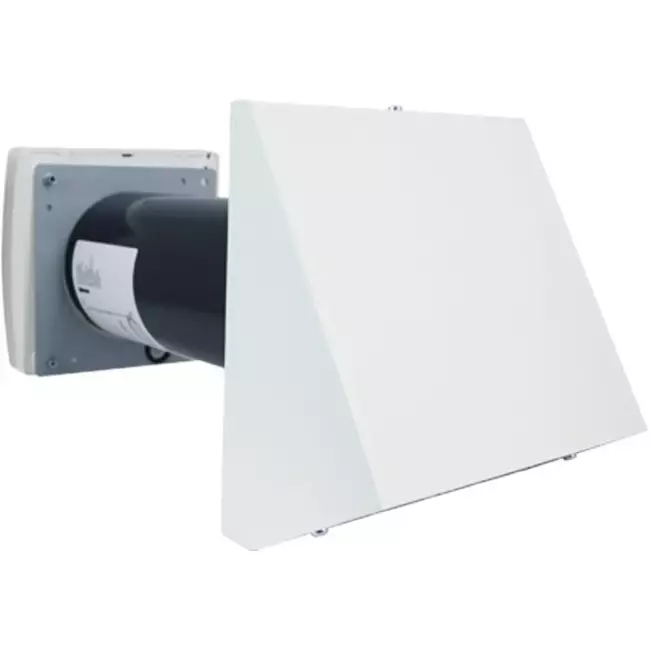 Decentrale WTW  HRU wall Ø100 met 25 m³/h - HRU-WALL-100-25-PEG