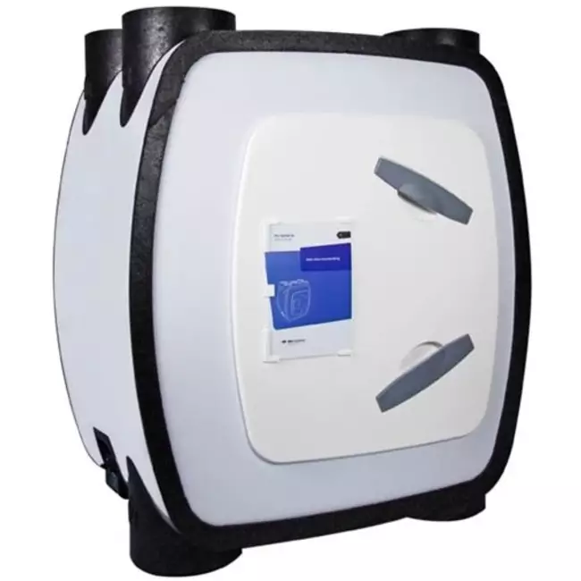 Itho Daalderop WTW HRU 350 ECO unit HP RFT Hoogbouw 350m3/h - perilex stekker