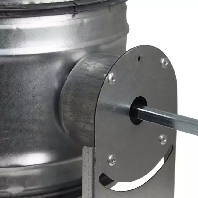 Motorbediende regelklep Ø 200mm voor spirobuis