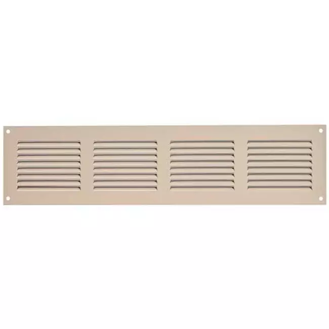 Grille métal 400 x 100 mm beige - MR4010Y