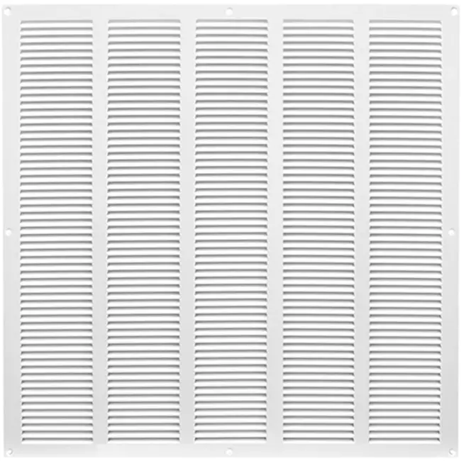 Grille métal 500 x 500 mm blanc - MR5050