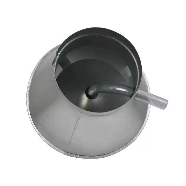 Deflectorkap rond 200 mm sendzimir verzinkt