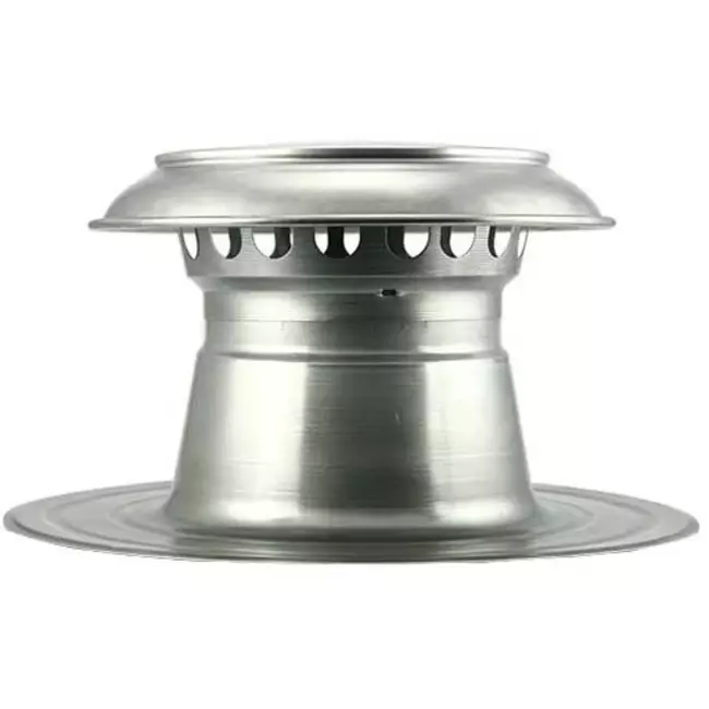 Platdakontluchting Vent-Alu 2000 dubbelwandig 315mm