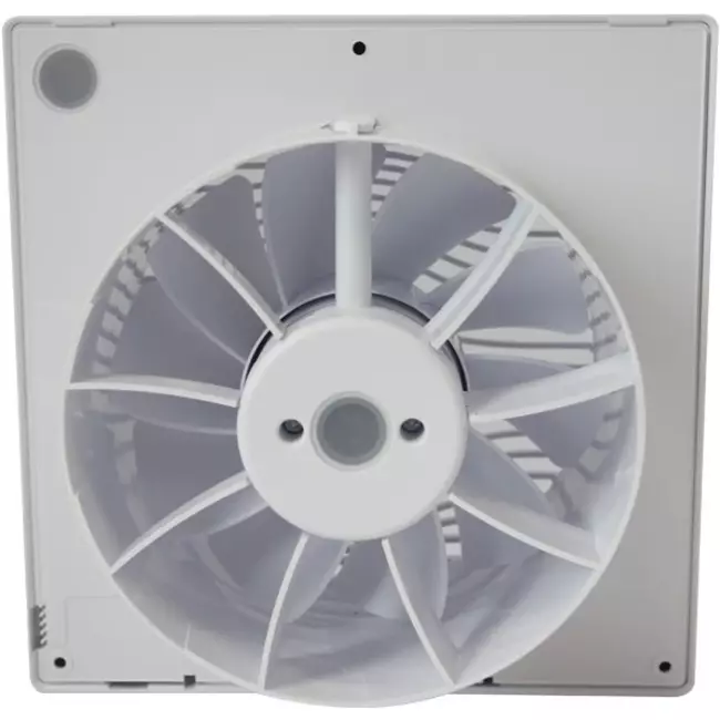 Badkamer ventilator met Timer Ø 120 mm wit - pRemium 120TS
