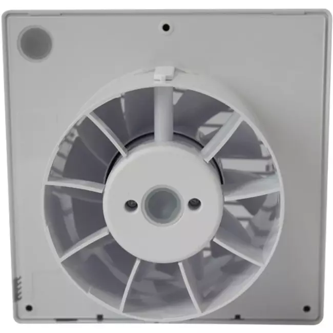 Badkamer ventilator met Timer Ø 120 mm wit - pRim120TS