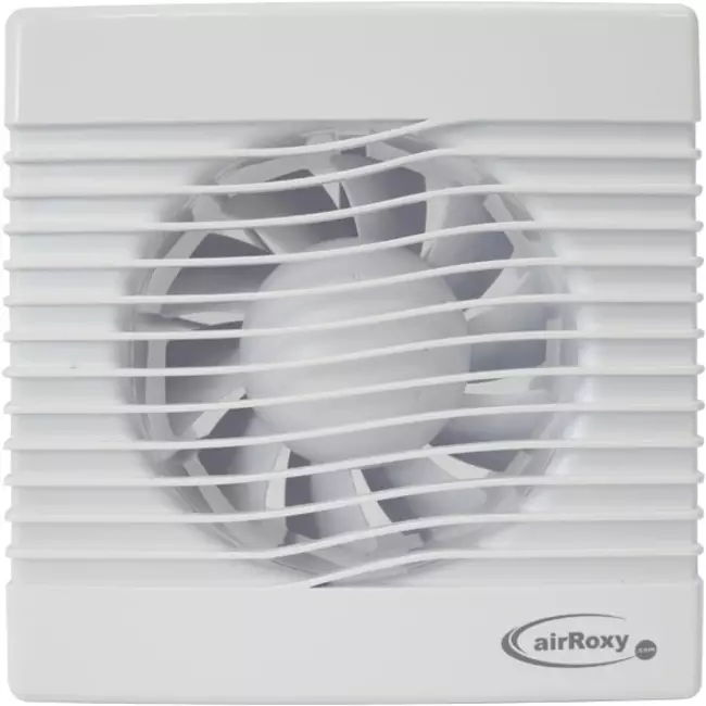 Badkamer ventilator met Timer Ø 120 mm wit - pRim120TS
