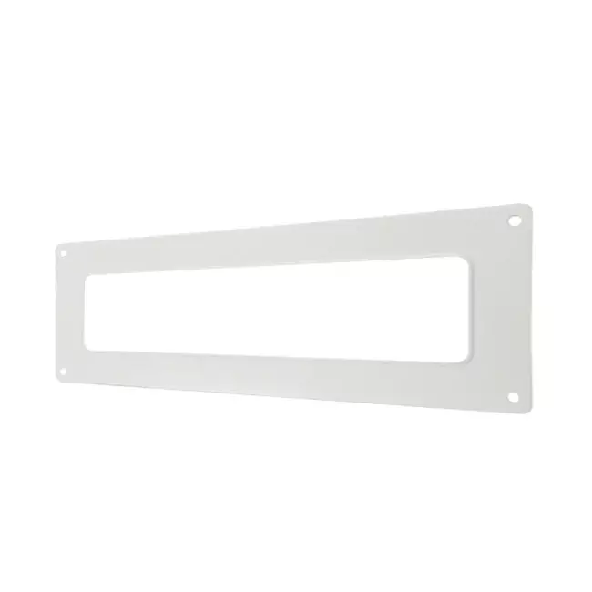 Rechthoekige kunststof muurflens 220X55mm - KF25