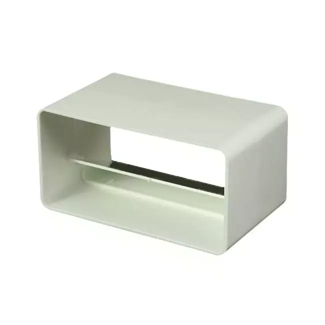 Clapet anti-retour rectangulaire en plastique 110 x 55 - KV