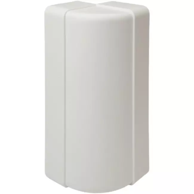 Rechthoekige kunststof verticale 90° bocht 220x90mm - KLV29-90
