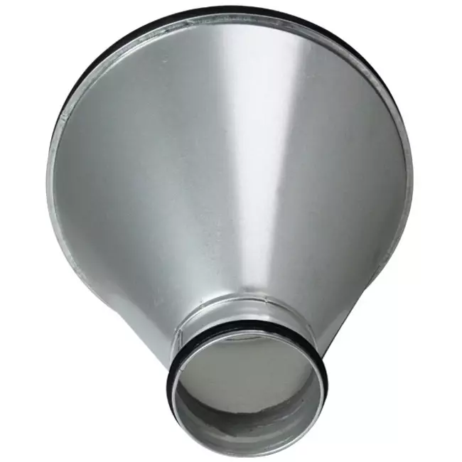 Verloopstuk van Ø 400mm - Ø 355mm voor spirobuis