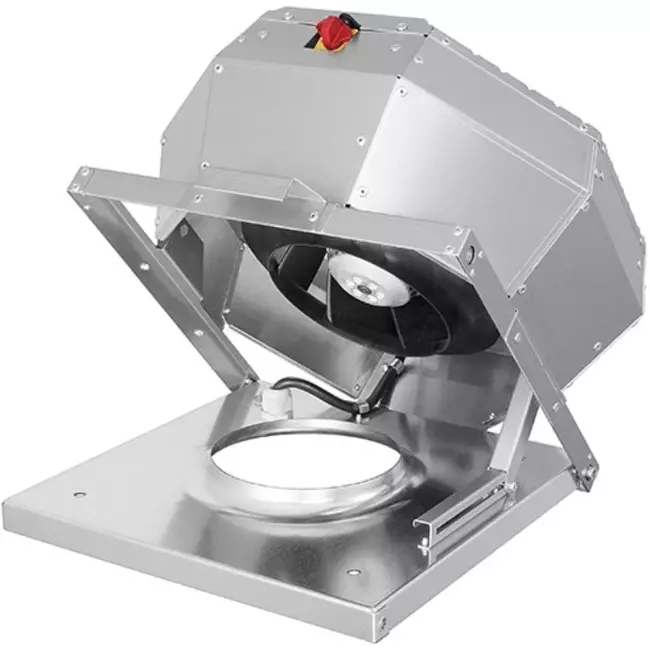 Dakventilator verticaal metaal - DVA 190 EC O RK 01