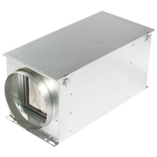 Ruck luchtfilterbox met warmteregister 250 mm (FTW 250)