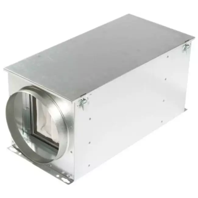 Ruck luchtfilterbox met warmteregister 125 mm (FTW 125)