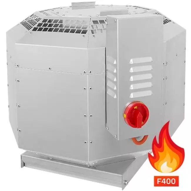 Dakventilator geïsoleerd rookgasafvoer - DVNI 225 D2 F4 30