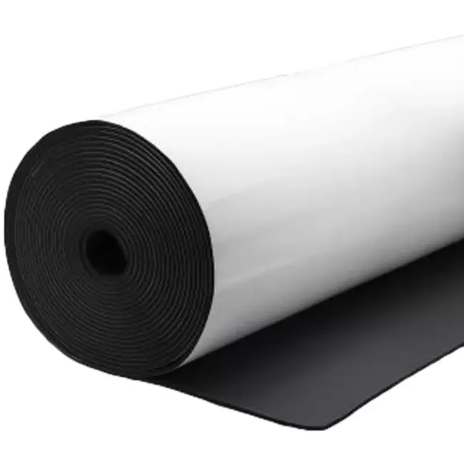 Zelfklevende isolatie 9mm dik – 1 m breed – Inhoud verpakking 15m2