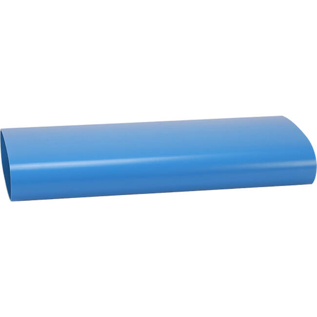 Kanaal 5 meter PVC ovaal 235x80 mm S/S
