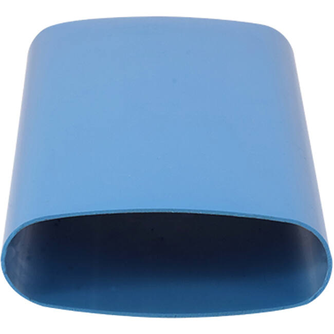 Kanaal 5 meter PVC ovaal 235x80 mm S/S