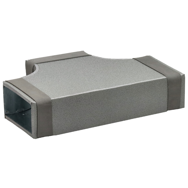 Thermoduct T-stuk 90 graden 300x80 - 300x80 tbv instortkanaal