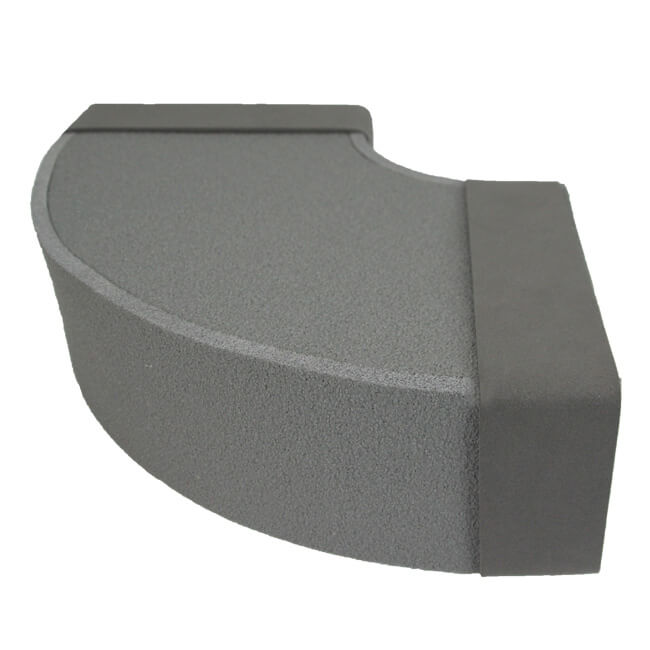 Thermoduct bocht 90 graden 170x80 horizontaal tbv instortkanaal