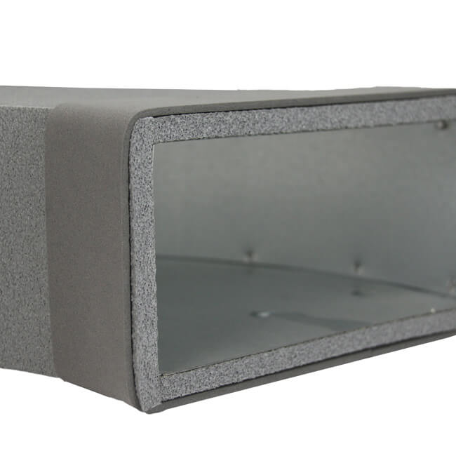 Thermoduct bocht 90 graden 170x80 horizontaal tbv instortkanaal