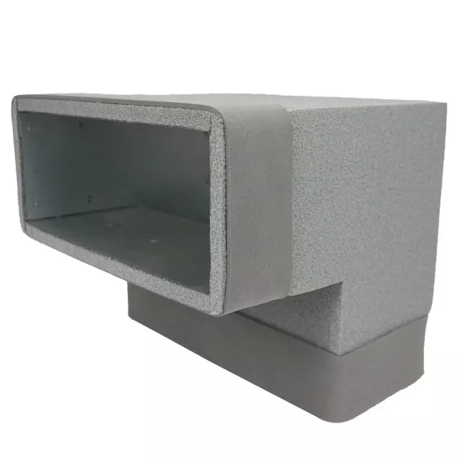 Thermoduct bocht 90 graden 170x80 verticaal tbv instortkanaal