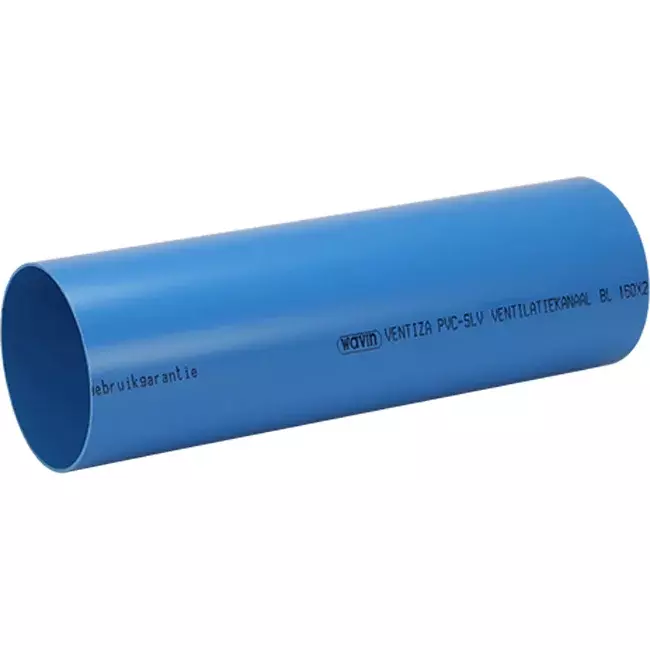 Wavin Ventiza kanaal 3 m PVC rond 125 mm S/S