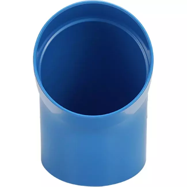 Wavin Ventiza bocht 45 graden PVC rond met diameter 80 mm M/S