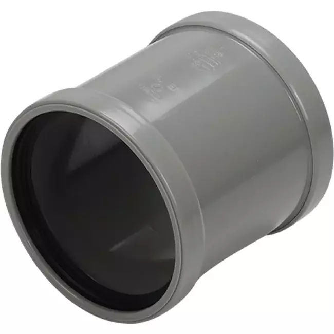 Wavin Ventiza m-overschuifmof PVC rond 125 mm SN4