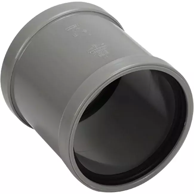 Wavin Ventiza m-overschuifmof PVC rond 125 mm SN4