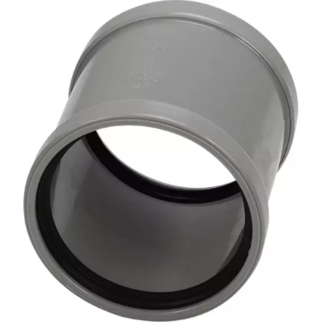Wavin Ventiza m-overschuifmof PVC rond 125 mm SN4